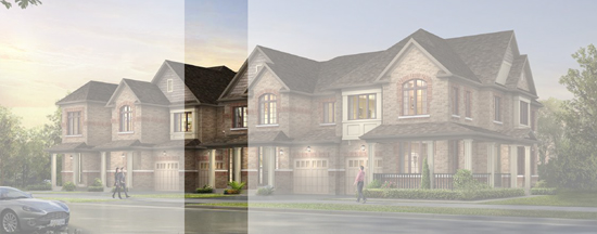 SUTTON, Elevation A